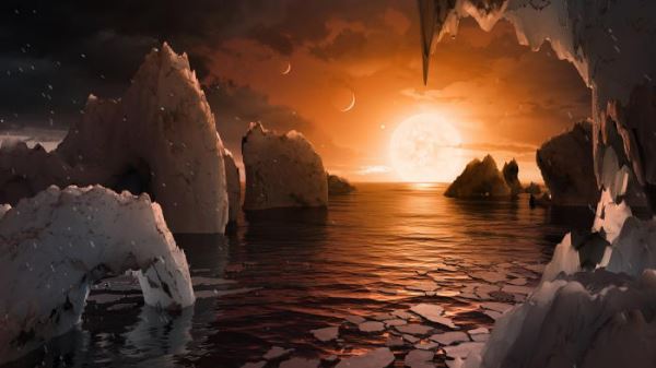 Как планеты системы TRAPPIST-1 получили свою воду